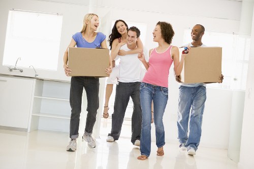 Man with van service helping with local moving in Barnes