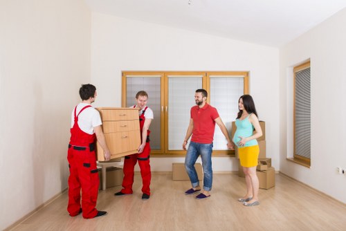 Barnes moving van service for local house and flat moves
