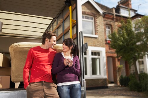 Commercial removal van service for Barnes offices and shops