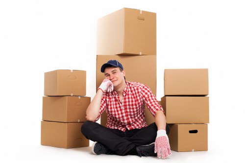 Barnes removal van service for collections, moves, and small businesses